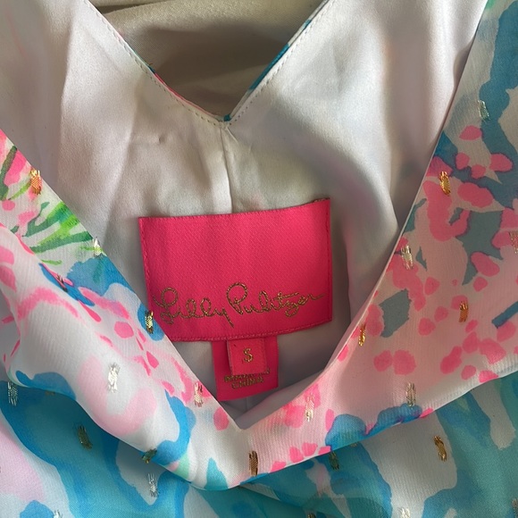 ❌SOLD❌ Lilly Pulitzer belted maxi dress - Picture 5 of 7